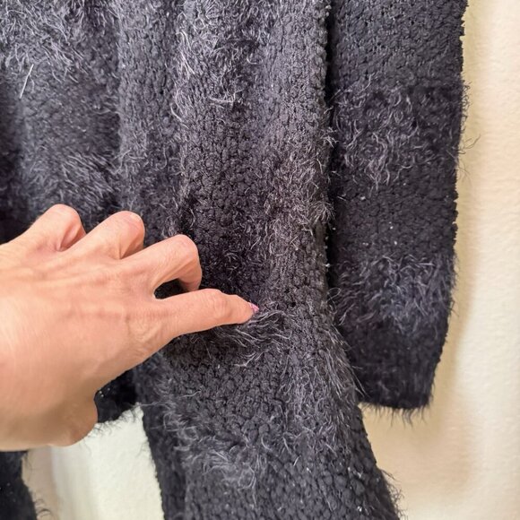 BCBG MaxAzria Super Soft Open Waterfall Cardigan Sweater Size Large - Picture 5 of 8